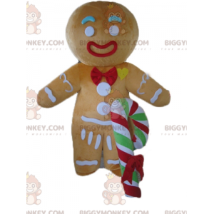 Costume de mascotte BIGGYMONKEY™ de Ti biscuit pain d'épices