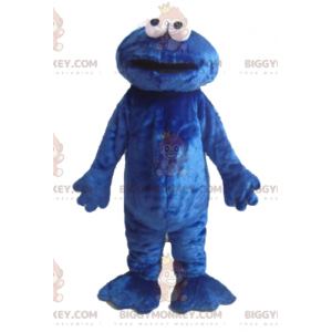 Costume della mascotte del famoso mostro blu di Sesame Street