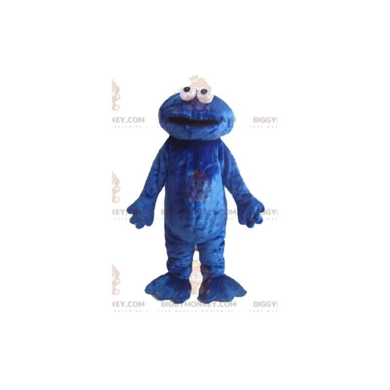 Κοστούμι μασκότ του Grover's Famous Sesame Street Blue Monster BIGGYMONKEY™ - Μασκότ διάσημων χαρακτήρων - BiggyMonkey.com