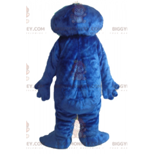 Grovers berömda Sesame Street Blue Monster BIGGYMONKEY™ maskotdräkt - Maskoter kända människor - BiggyMonkey.com