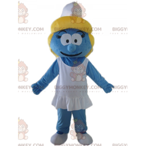 Smurfette the Girl from Smurfs Village BIGGYMONKEY™ Mascot