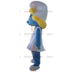 Smurfin het meisje uit Smurfendorp BIGGYMONKEY™ mascottekostuum