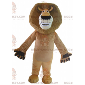 BIGGYMONKEY™ maskotkostume af Alex berømte løve fra Madagaskar