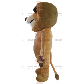 Disfraz de mascota BIGGYMONKEY™ del famoso león Alex de dibujos