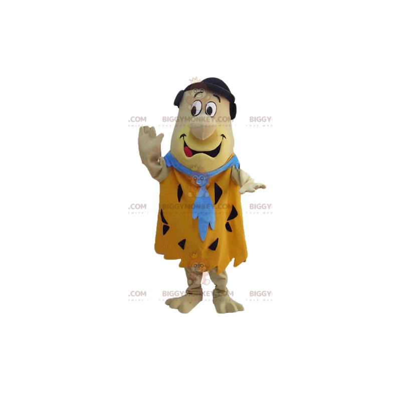 Fred Flintstones Famous Cartoon Character BIGGYMONKEY™ Mascot Fred Flintstones Famous Cartoon Character BIGGYMONKEY™ Mascot