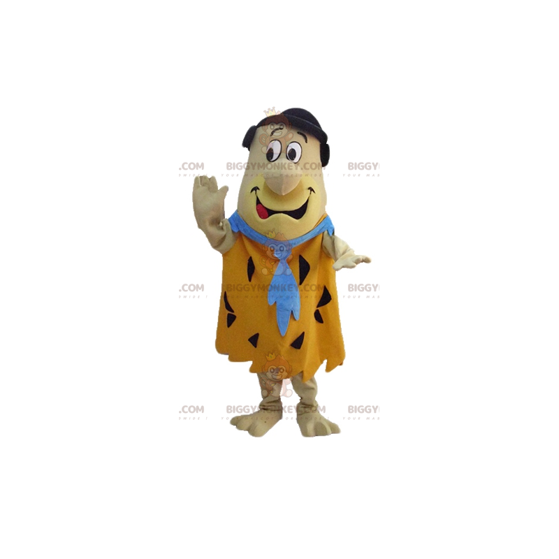 Κοστούμι μασκότ Fred Flintstones διάσημος χαρακτήρας κινουμένων
