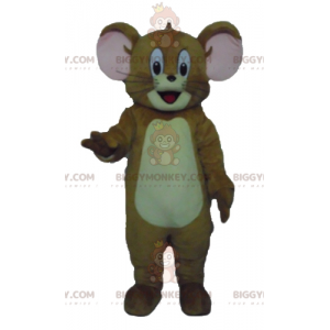 BIGGYMONKEY™ mascottekostuum van Jerry de beroemde bruine muis