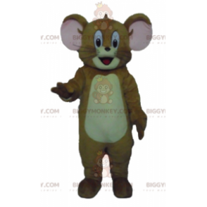BIGGYMONKEY™ maskotdräkt av Jerry den berömda Looney Tunes bruna musen - Maskoter kända människor - BiggyMonkey.com