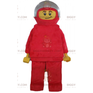 Στολή μασκότ πιλότου Lego BIGGYMONKEY™ με ολόσωμη φόρμα και