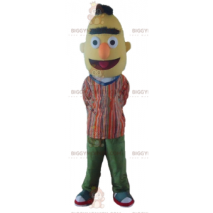 Kostým maskota BIGGYMONKEY™ Barta, slavné žluté loutky ze