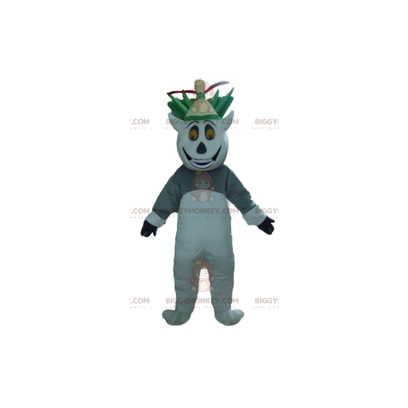 Costume da mascotte Lemure cartone animato Madagascar