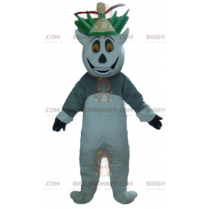 Costume da mascotte Lemure cartone animato Madagascar