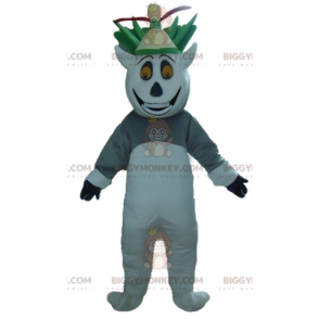 Madagaskar Tecknad Lemur BIGGYMONKEY™ Maskotdräkt - BiggyMonkey