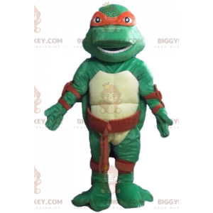 BIGGYMONKEY™ mascot costume of Raphael the famous ninja turtle