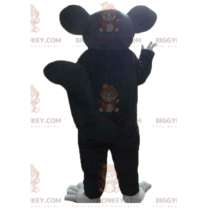 Madagascar Cartoon Black and White Lemur BIGGYMONKEY™ Mascot