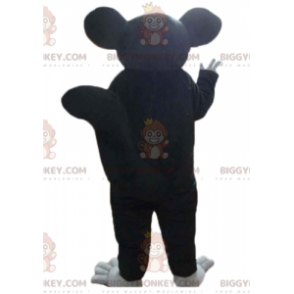Madagascar Cartoon Black and White Lemur BIGGYMONKEY™ Mascot