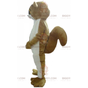 Brown and White Lemur Squirrel BIGGYMONKEY™ Mascot Costume -