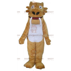 Ice Age Diego Berühmter Tiger BIGGYMONKEY™ Maskottchen Kostüm -