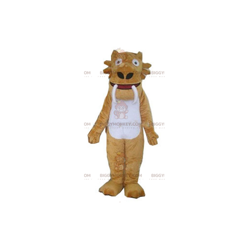 Traje de mascote BIGGYMONKEY™ do famoso tigre da Era do Gelo