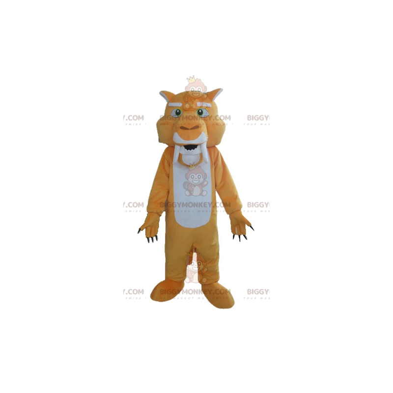 Ice Age Diego Famous Tiger BIGGYMONKEY™ maskotdräkt -