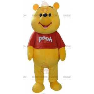 Costume de mascotte BIGGYMONKEY™ de Winnie l'ourson ours jaune