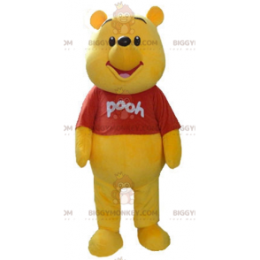 Winnie the Pooh Famous Cartoon Yellow Bear BIGGYMONKEY™ Mascot Costume - Mascots famous people - BiggyMonkey.com