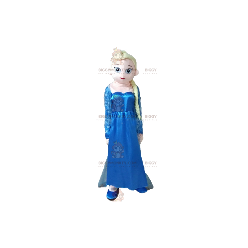 Kostium maskotka słynna księżniczka śnieżna Elsa BIGGYMONKEY™ Kostium maskotka słynna księżniczka śnieżna Elsa BIGGYMONKEY™
