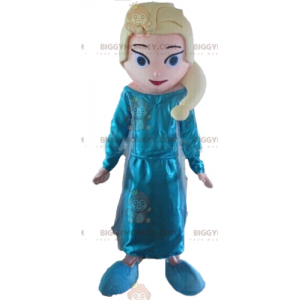 Disneyn kuuluisa Elsa Snow Princess BIGGYMONKEY™ maskottiasu -