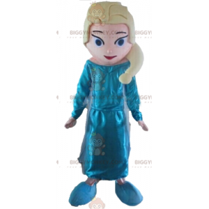 Disneys berømte Elsa Snow Princess BIGGYMONKEY™ maskotkostume -