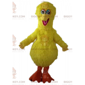 Sesame street famous yellow bird BIGGYMONKEY™ mascot costume –