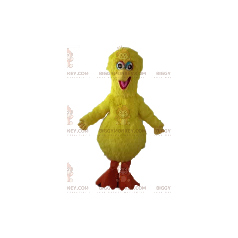 Sesame street famous yellow bird BIGGYMONKEY™ mascot costume –
