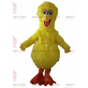 Sesame street famous yellow bird BIGGYMONKEY™ mascot costume –