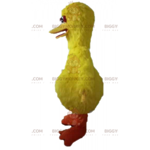 Costume de mascotte BIGGYMONKEY™ de Big bird oiseau jaune de
