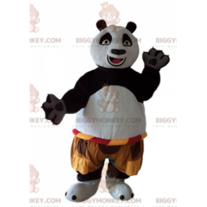 BIGGYMONKEY™ mascottekostuum van Po de beroemde panda uit de