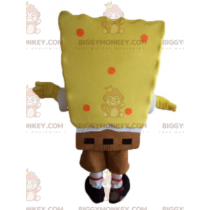 Sarjakuvan keltainen hahmo Spongebob BIGGYMONKEY™ maskottiasu -