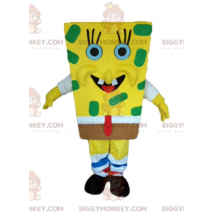 Animowany kostium maskotka Spongebob BIGGYMONKEY™ z żółtym