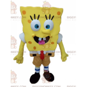 Fantasia de mascote de desenho animado Bob Esponja BIGGYMONKEY™