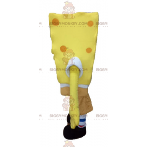 Costume da mascotte Spongebob BIGGYMONKEY™ personaggio giallo