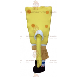 Kreslená žlutá postavička Kostým maskota Spongeboba