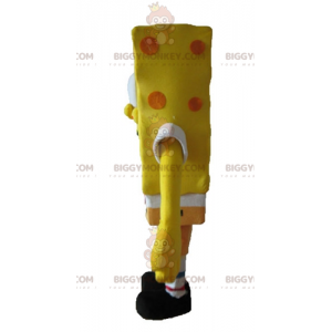 Sarjakuvan keltainen hahmo Spongebob BIGGYMONKEY™ maskottiasu -