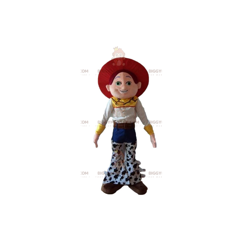 Traje de mascote da personagem Jessie Famous Toy Story