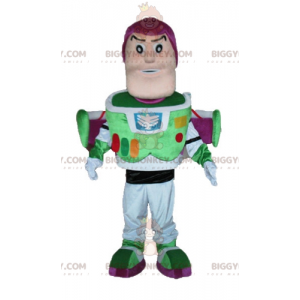 BIGGYMONKEY™ mascot costume of Buzz Lightyear famous character