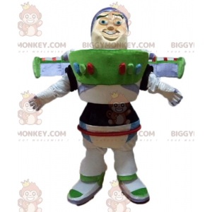 BIGGYMONKEY™ mascot costume of Buzz Lightyear famous character