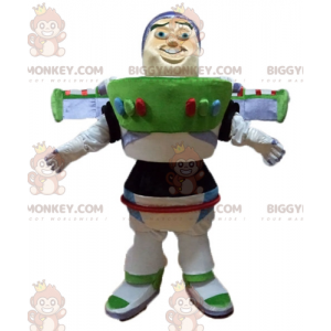 BIGGYMONKEY™ maskotdräkt av Buzz Lightyears berömda karaktär