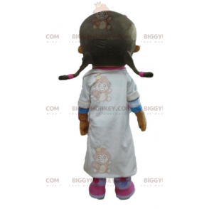 Fantasia de mascote BIGGYMONKEY™ para Doutora Enfermeira em