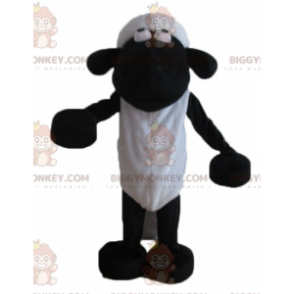Kostium maskotka słynna czarno-biała owca Shaun BIGGYMONKEY™ -