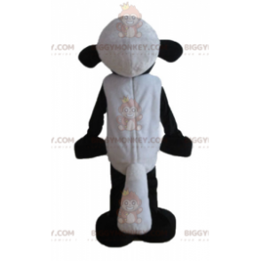 Shaun Famous Black and White Cartoon Sheep BIGGYMONKEY™ Mascot