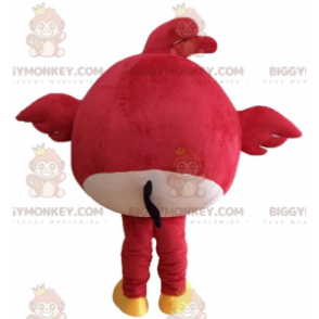 Costume da mascotte uccello rosso BIGGYMONKEY™ dal famoso gioco