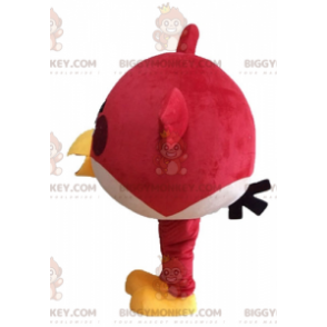 Kostým maskota červeného ptáka BIGGYMONKEY™ ze slavné hry Angry