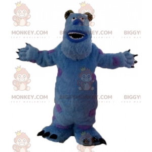 Costume da mascotte di Monsters Inc. Sully mostro blu peloso